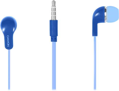 Наушники вкладыши Canyon CNS-CEPM02BL Blue - Фото 1