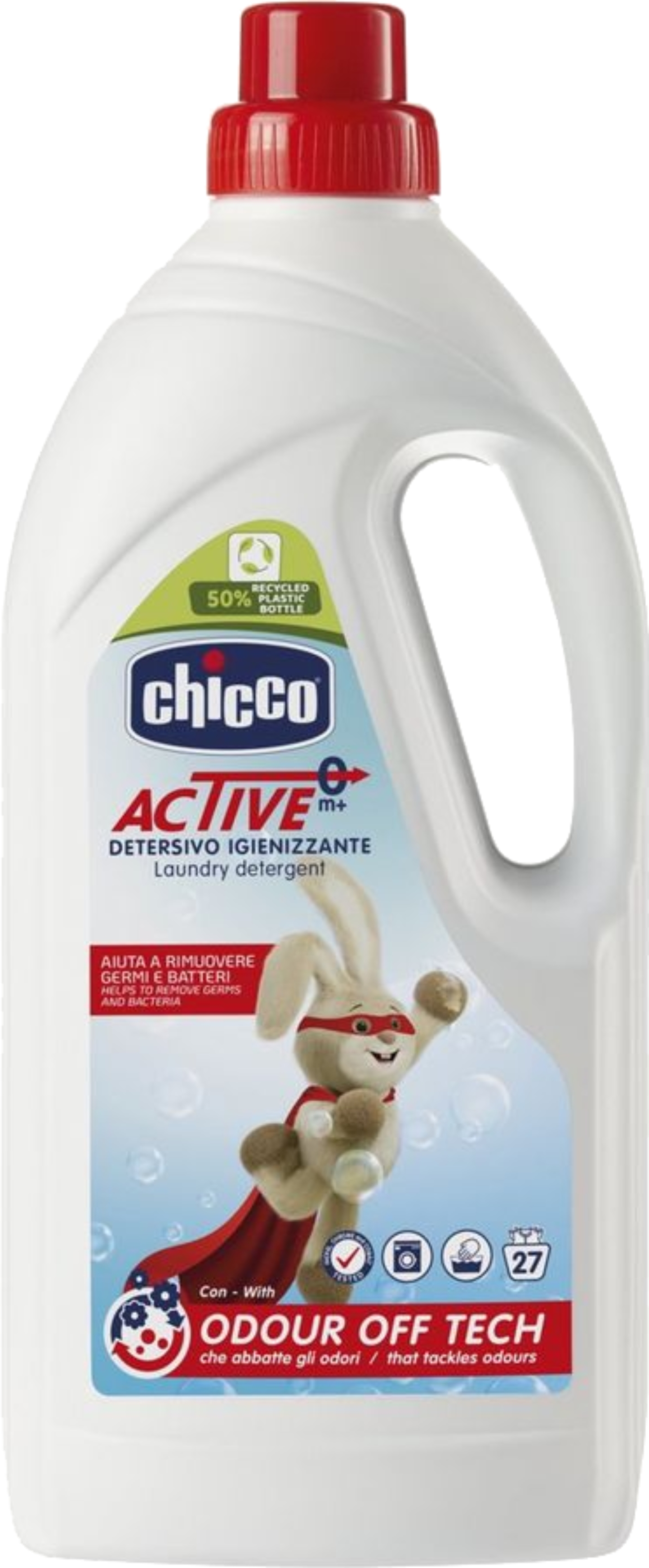 Гель для стирки Chicco  дезинфицирующий 1,5 л (10817.00) - Фото 1