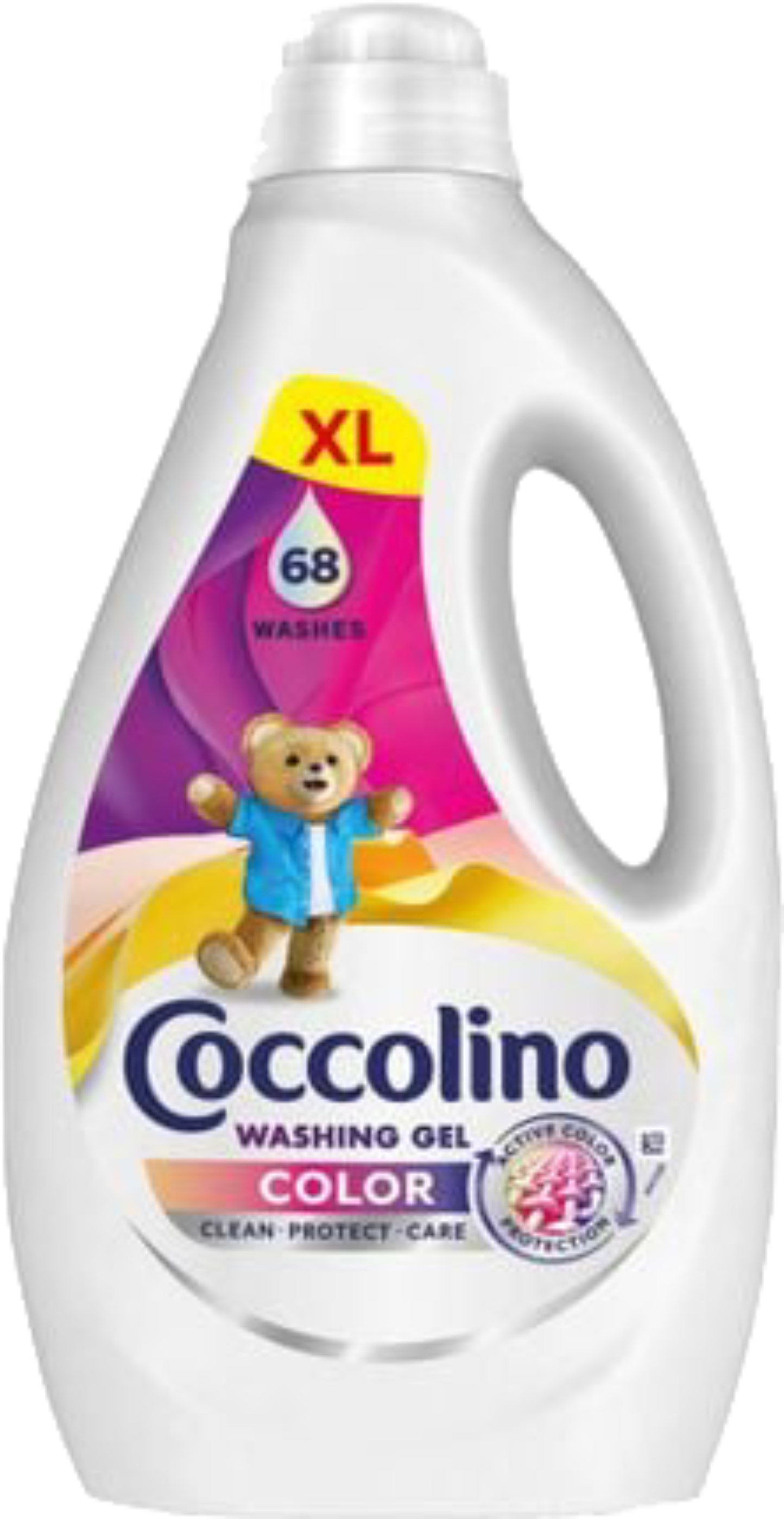 Гель для стирки Coccolino CARE д/цветных вещей 2,72 л - Фото 1