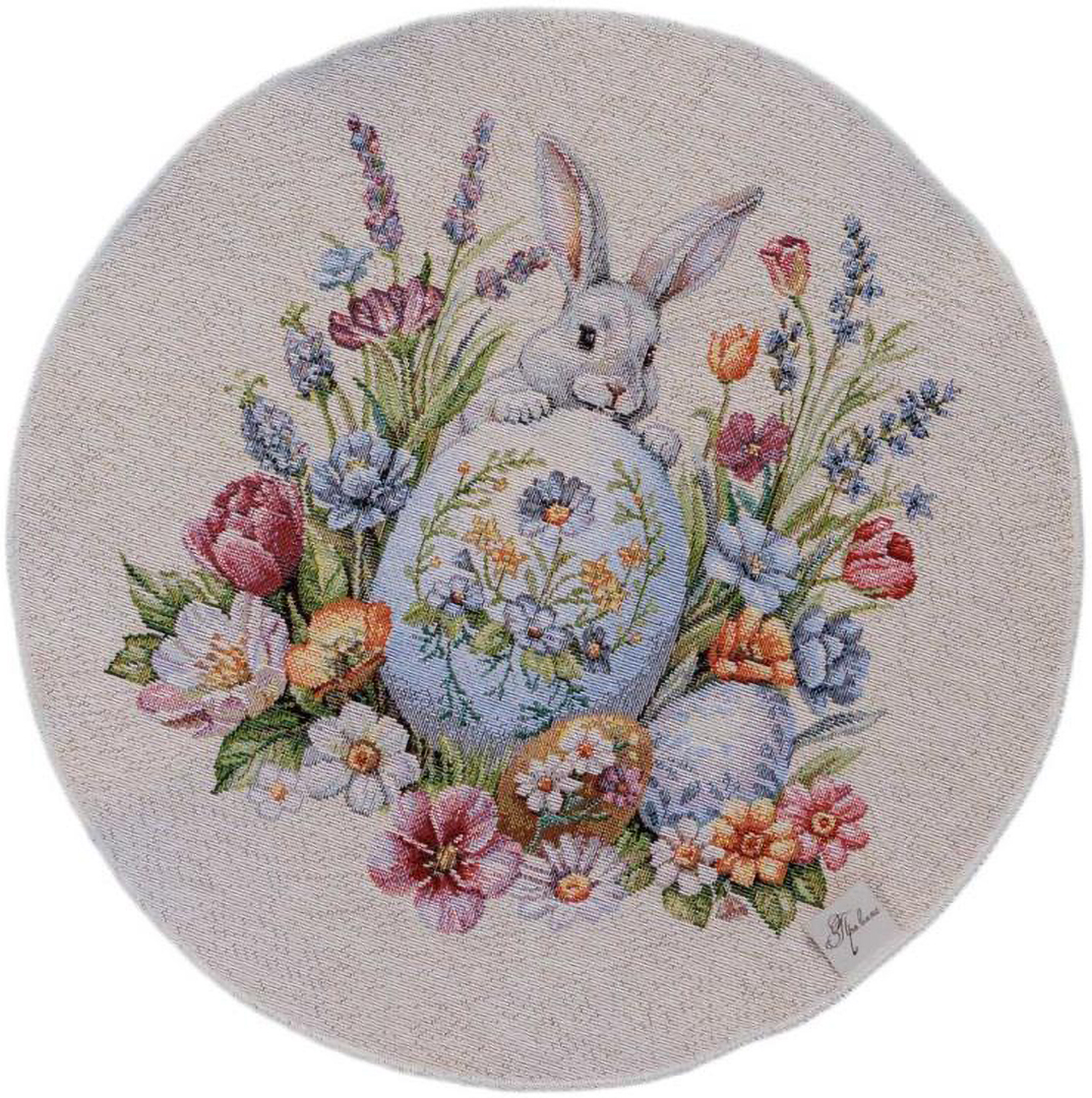 Салфетка для сервировки Прованс Пасхальная Соцветие D35 см (044134)