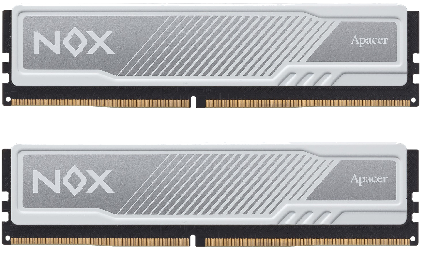Память DDR Apacer DDR4 2x16GB/3200 NOX White (AH4U32G32C28YMWAA-2) - Фото 1