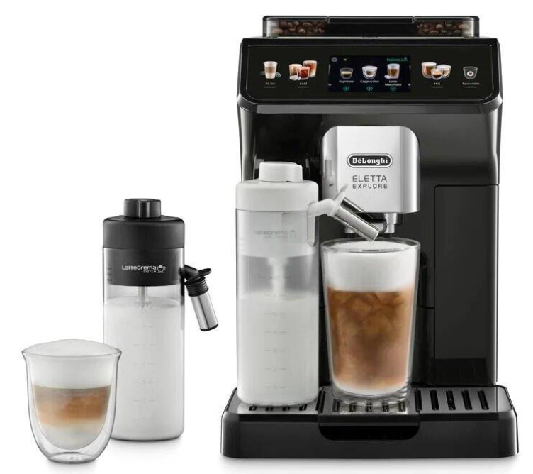 Купити Кавомашина Delonghi ECAM450.55.G Eletta Explore - Фото 1 Кавомашина Delonghi ECAM450.55.G Eletta Explore - Фото 1