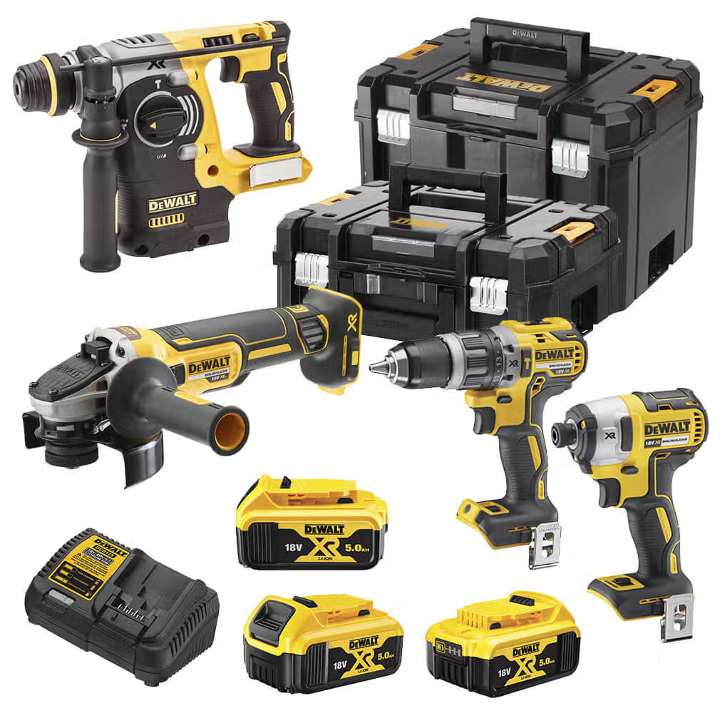Набор электроинструментов DeWALT 18 В XR Li-lon (DCK422P3T) - Фото 1