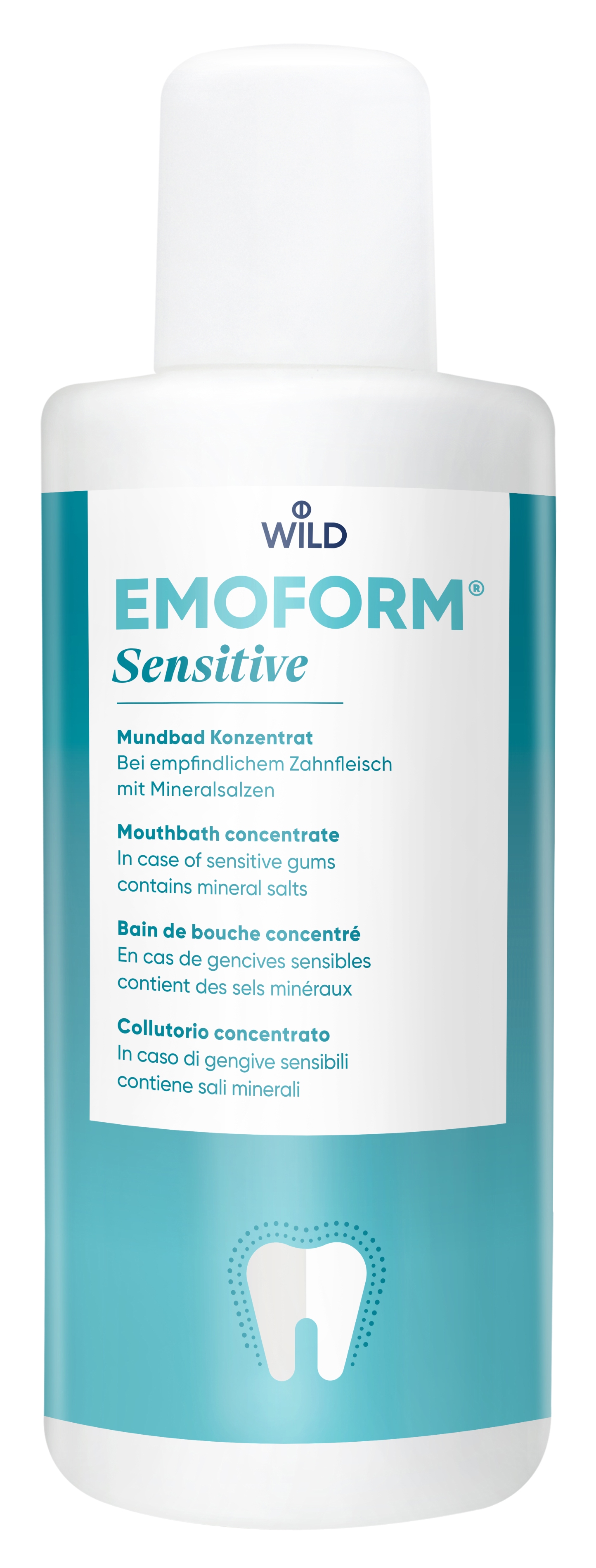Ополаскиватель для полости рта Dr. Wild Emoform Для чувствительных зубов концентрат 400 мл (11.1440) - Фото 1