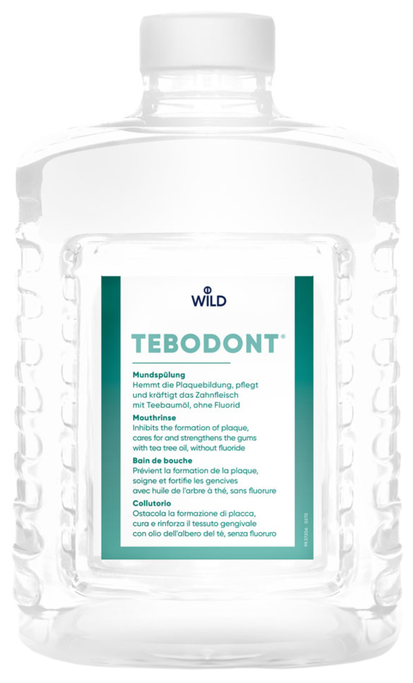 Ополаскиватель для полости рта Dr. Wild Tebodont сменный для Диспенсера 1500 мл (10.3477) - Фото 1