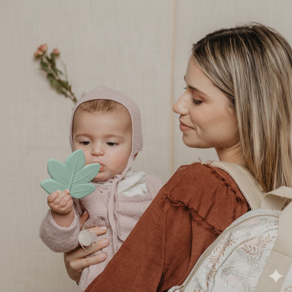 Купить Прорезыватель Suavinex листик Poetry зеленый (403035) - Фото 1 Прорезыватель Suavinex листик Poetry зеленый (403035) - Фото 1