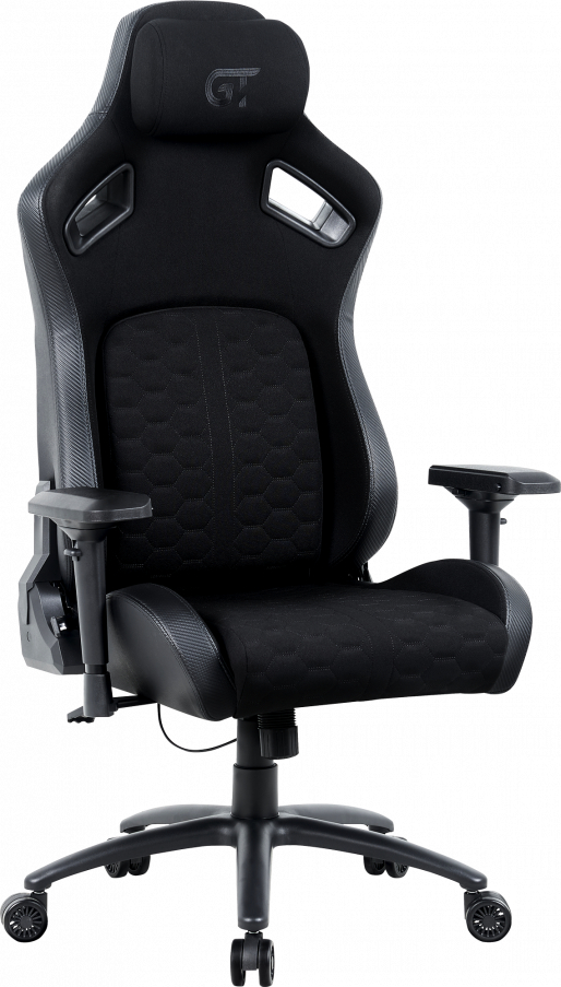 Кресло для геймеров GT Racer X-7341 Fabric Black - Фото 1