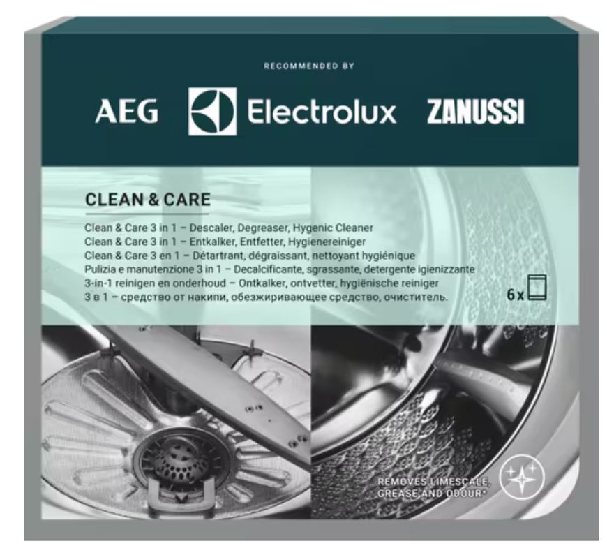 Средство от накипи для стиральных и посудомоечных машин Electrolux M2GCP600, 6шт х 50гр - Фото 1
