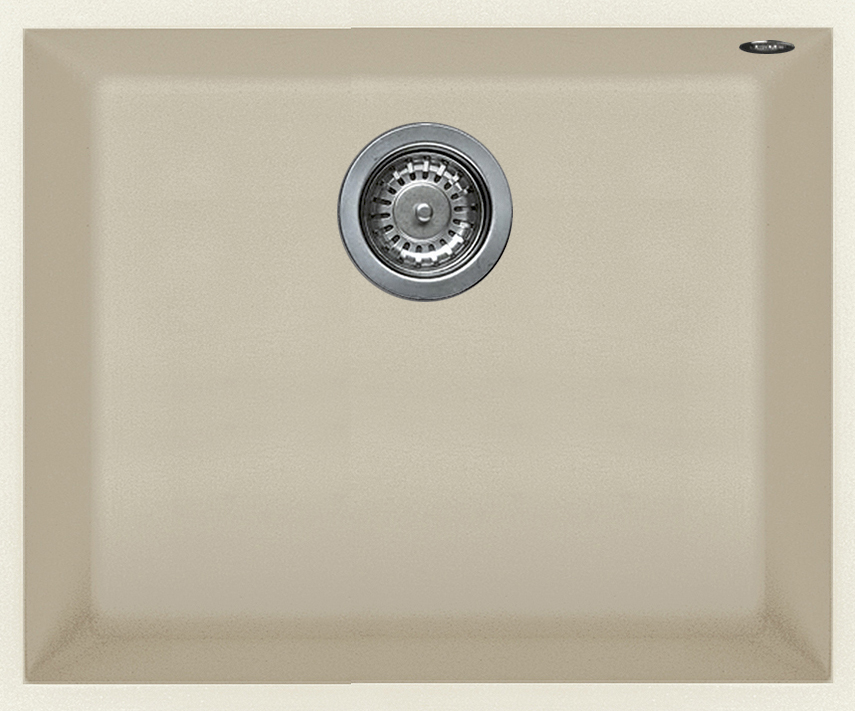 Мойка кухонная Elleci Q 105 Under Top Bianco Antico 62 - Фото 1