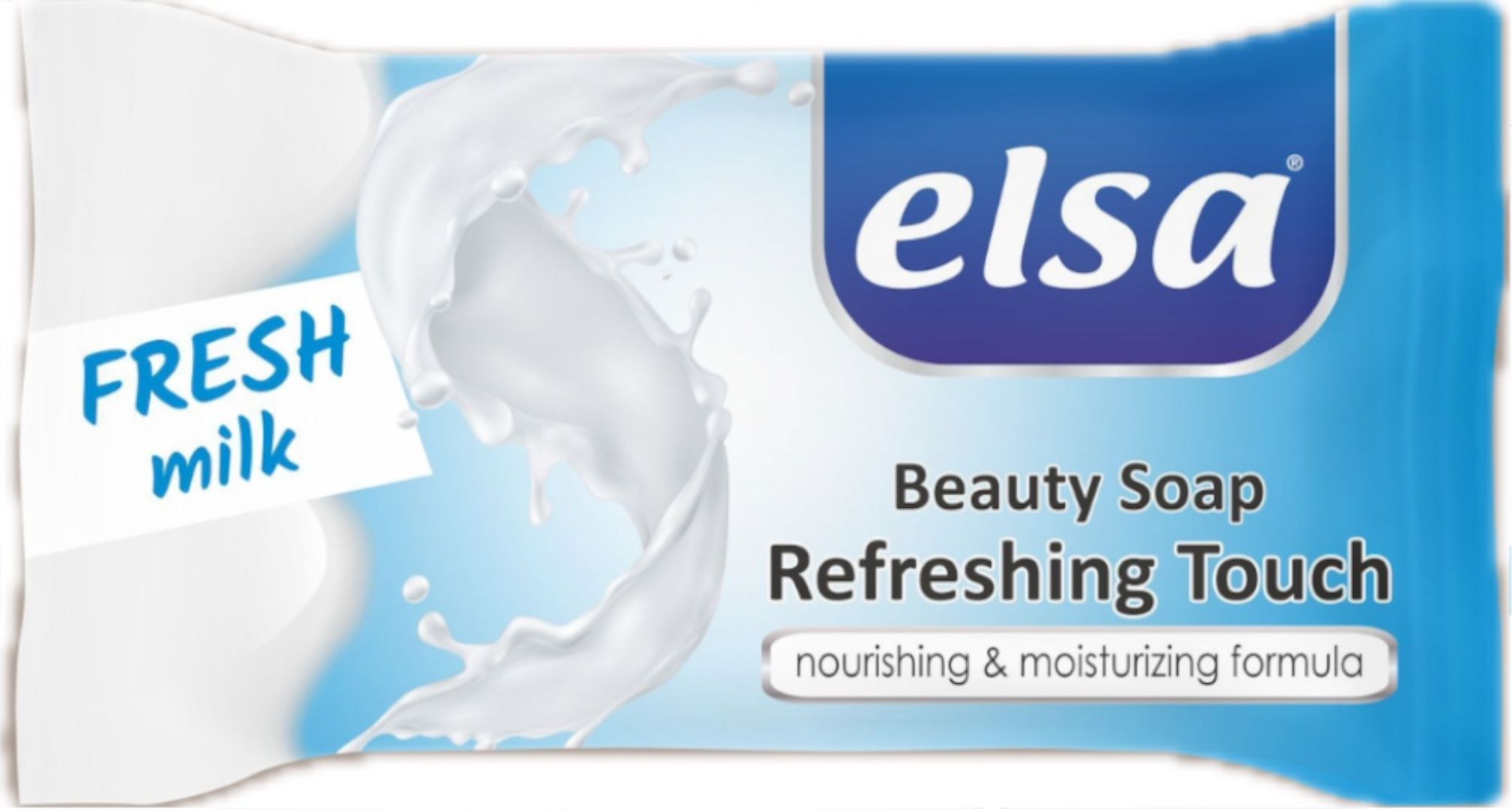 Твердое мыло ELSA Fresh Milk 75 г (8697040100030_Milk) - Фото 1