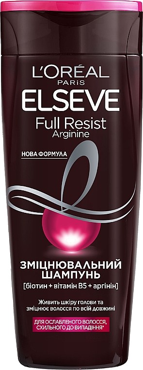 Шампунь женский Elseve Full Resist Arginine укрепляющий д/ослаблен волос 250мл - Фото 1