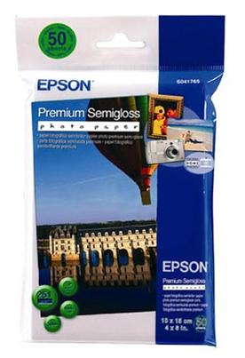 Фотобумага Epson 10х15 50л Premium Semiglossy(S041765) - Фото 1