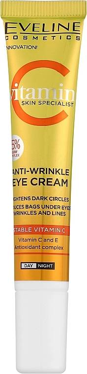 Крем для кожи вокруг глаз EVELINE Vitamin C Skin Specialist 20 мл (5903416070627) - Фото 1