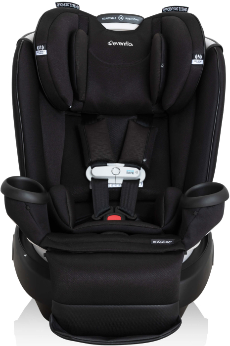 Автокресло Evenflo Gold SensorSafe Revolve 360 LX - Onyx Black - Фото 1