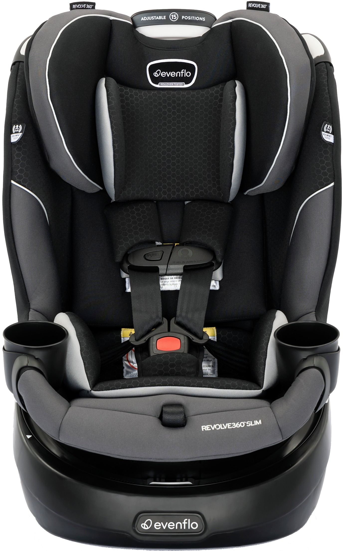 Автокресло Evenflo Revolve 360 Slim - Canton Black (32884203567) - Фото 1