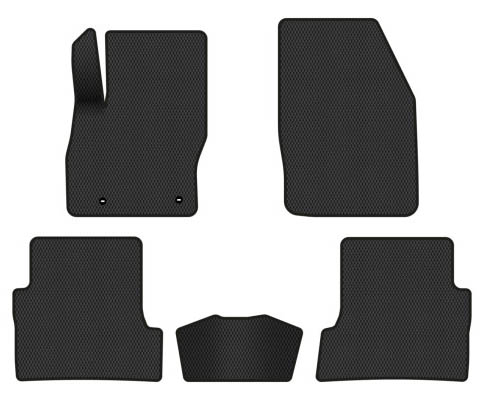 EVA килимки в салон авто EVAtech для Focus (C307) 5-doors AT Ford 2005-2010 2 покоління Htb EU FD32206CV5TL2RBB - Фото 1