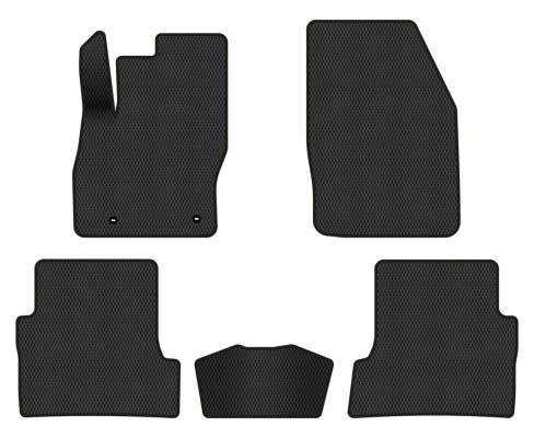EVA коврики в салон авто EVAtech для Focus (C307) 5-doors MT Ford 2005-2010 2 поколение Htb EU FD32209CV5TL2RBB - Фото 1