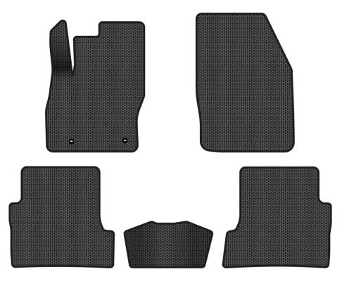 EVA коврики в салон авто EVAtech для Focus (C307) 5-doors MT Ford 2005-2010 2 поколение Htb EU FD32209CV5TL2SBB - Фото 1