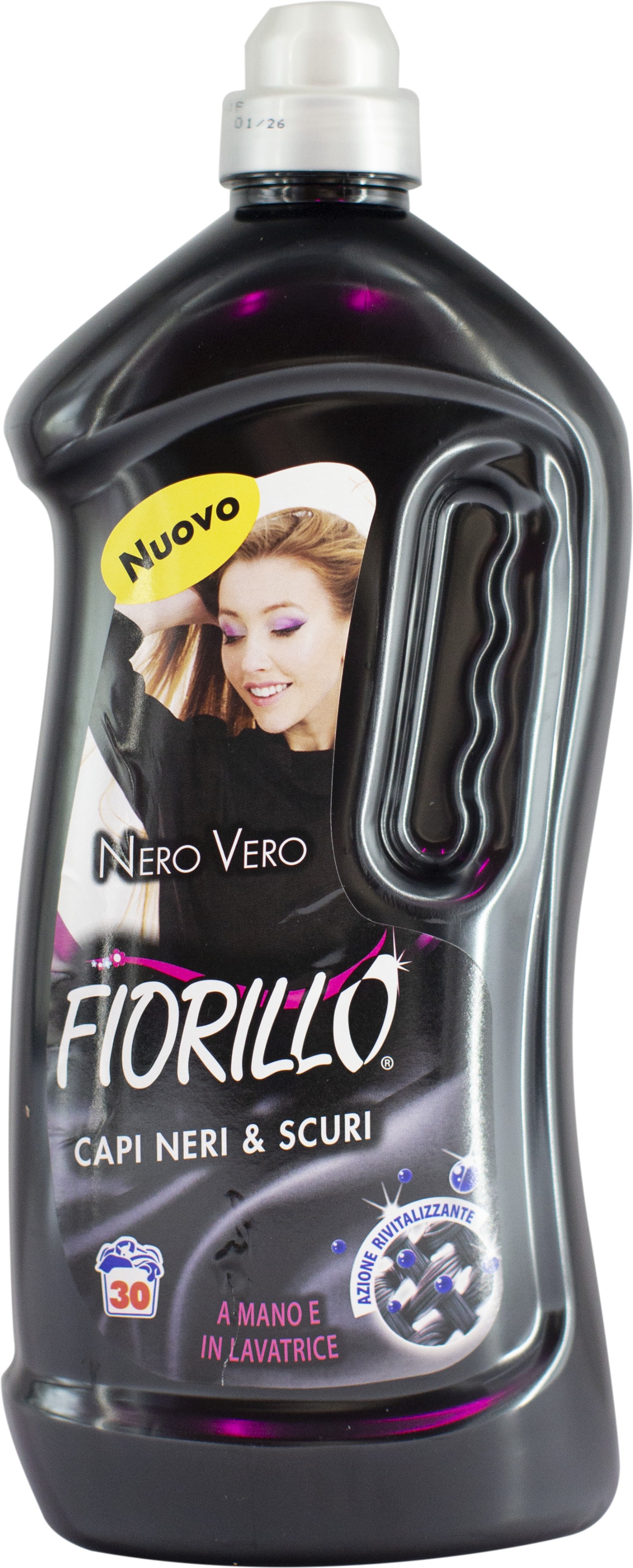 Гель для стирки Fiorillo Black для черных вещей 1,85 л (FLGB1850) - Фото 1