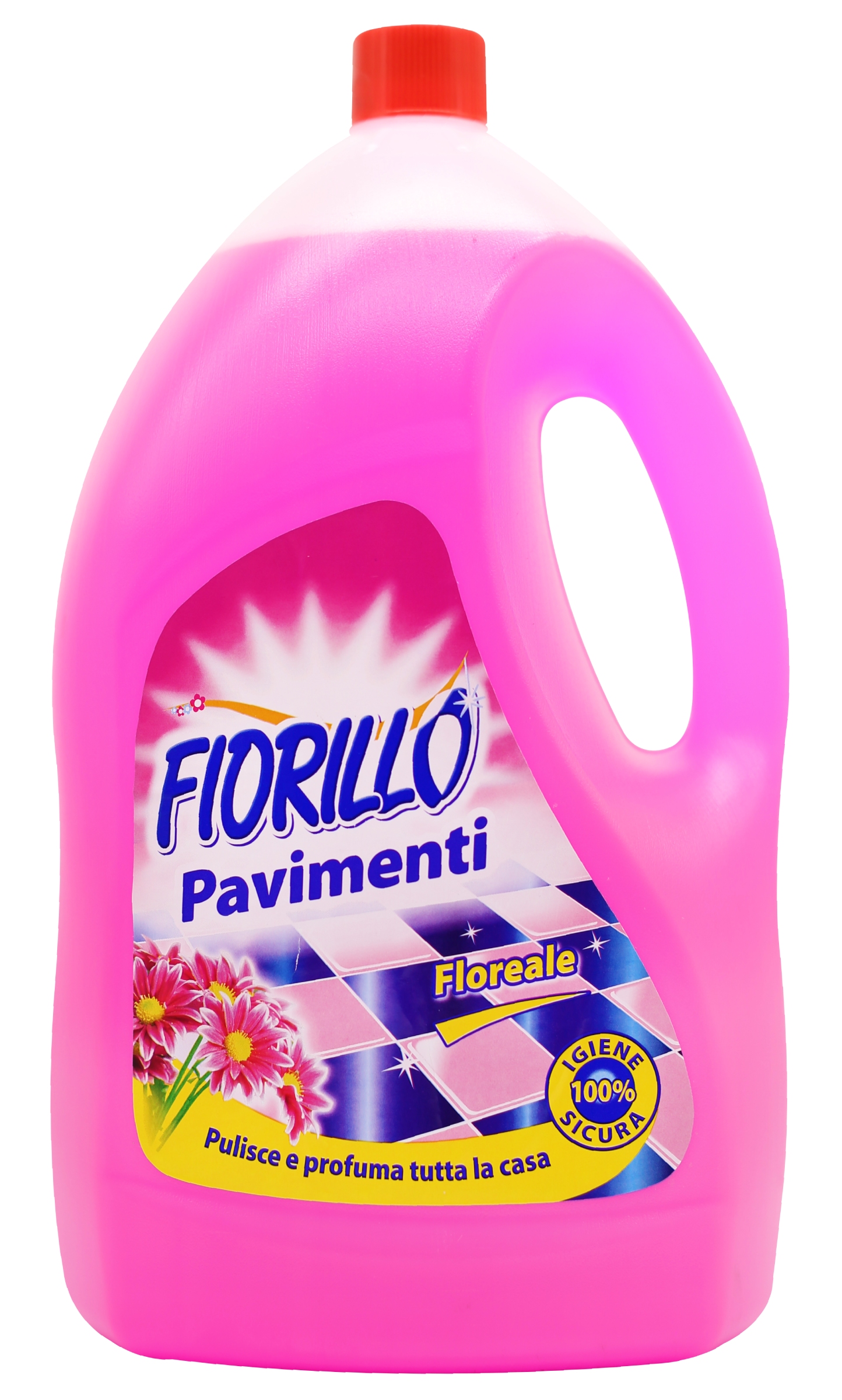 Средство по уходу за напольными покрытиями Fiorillo FFloral Freshness 4 л (FFDFF4000) - Фото 1