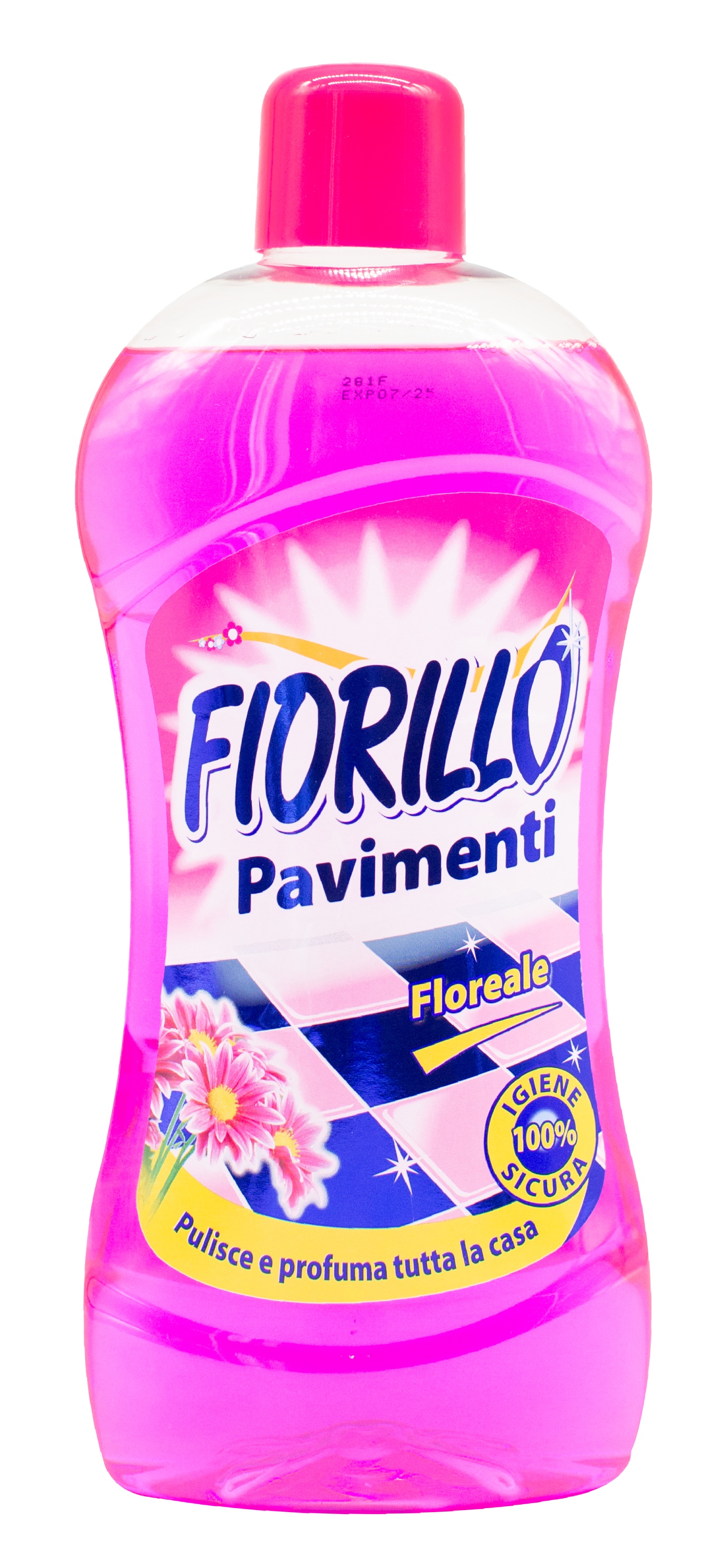 Средство по уходу за напольными покрытиями Fiorillo Floral Freshness 1 л (FFDFF1000) - Фото 1