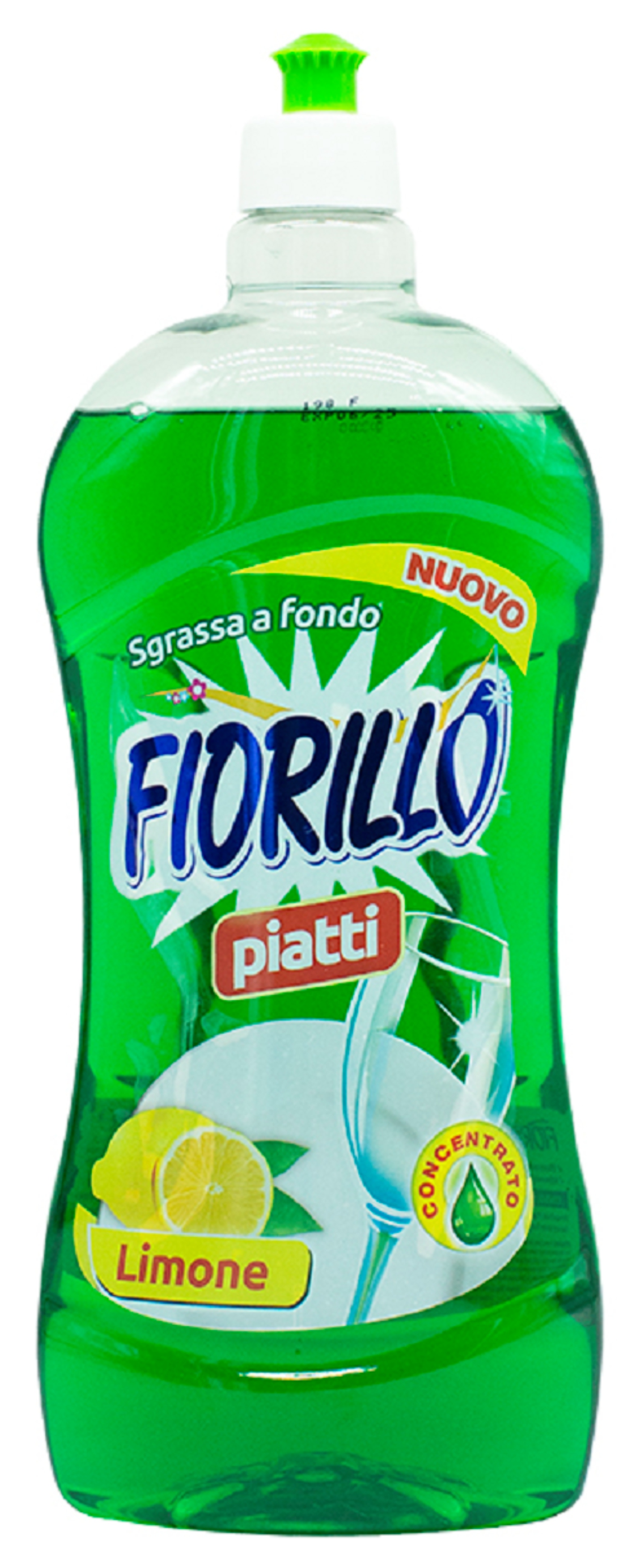 Средство для ручного мытья посуды Fiorillo Lemon 1 л (FDWGL1000) - Фото 1