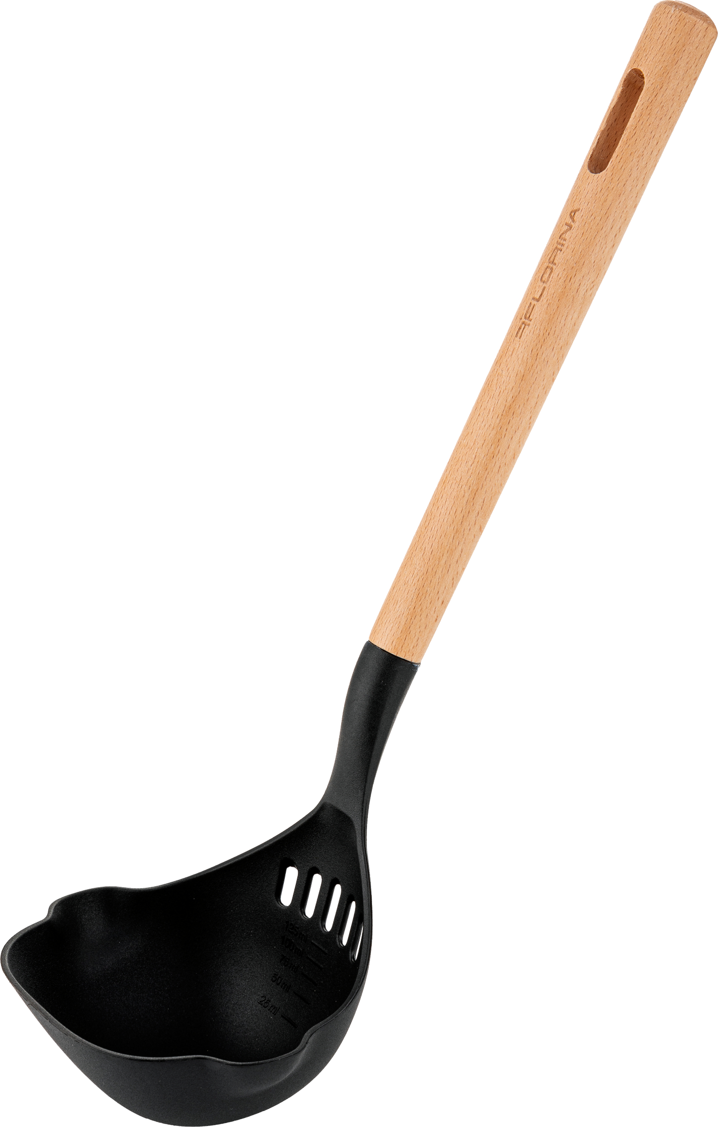 Половник FLORINA Timber PBT Black (4B7685) - Фото 1