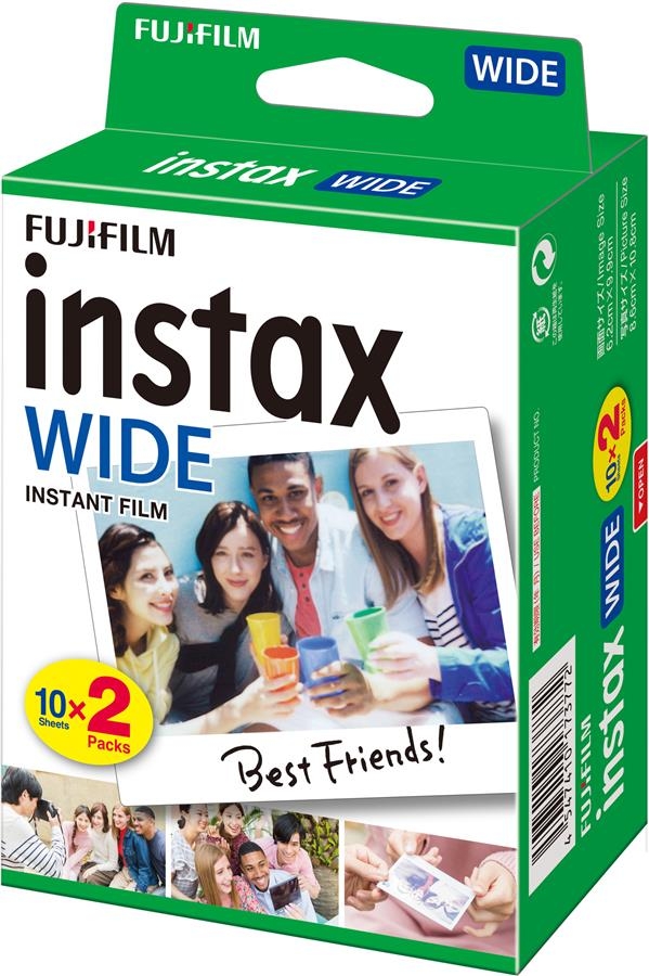 Микроповреждение - Фотобумага Fujifilm Colorfilm INSTAX Reg.Glossy 2х10 шт. (16385995) - Фото 1