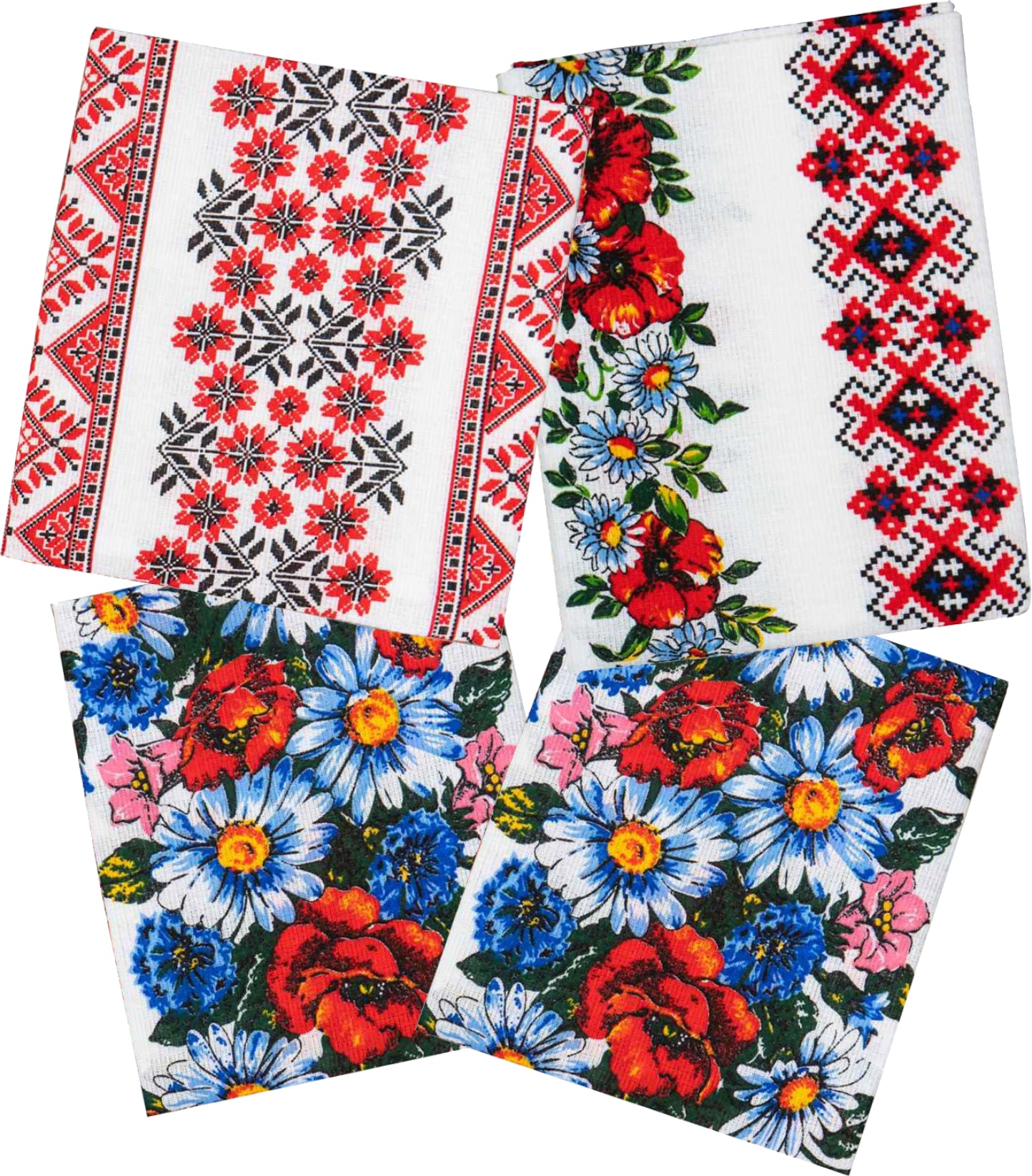 Набор полотенец GM Textile вафельных вышиванка 35х61,4 шт - Фото 1
