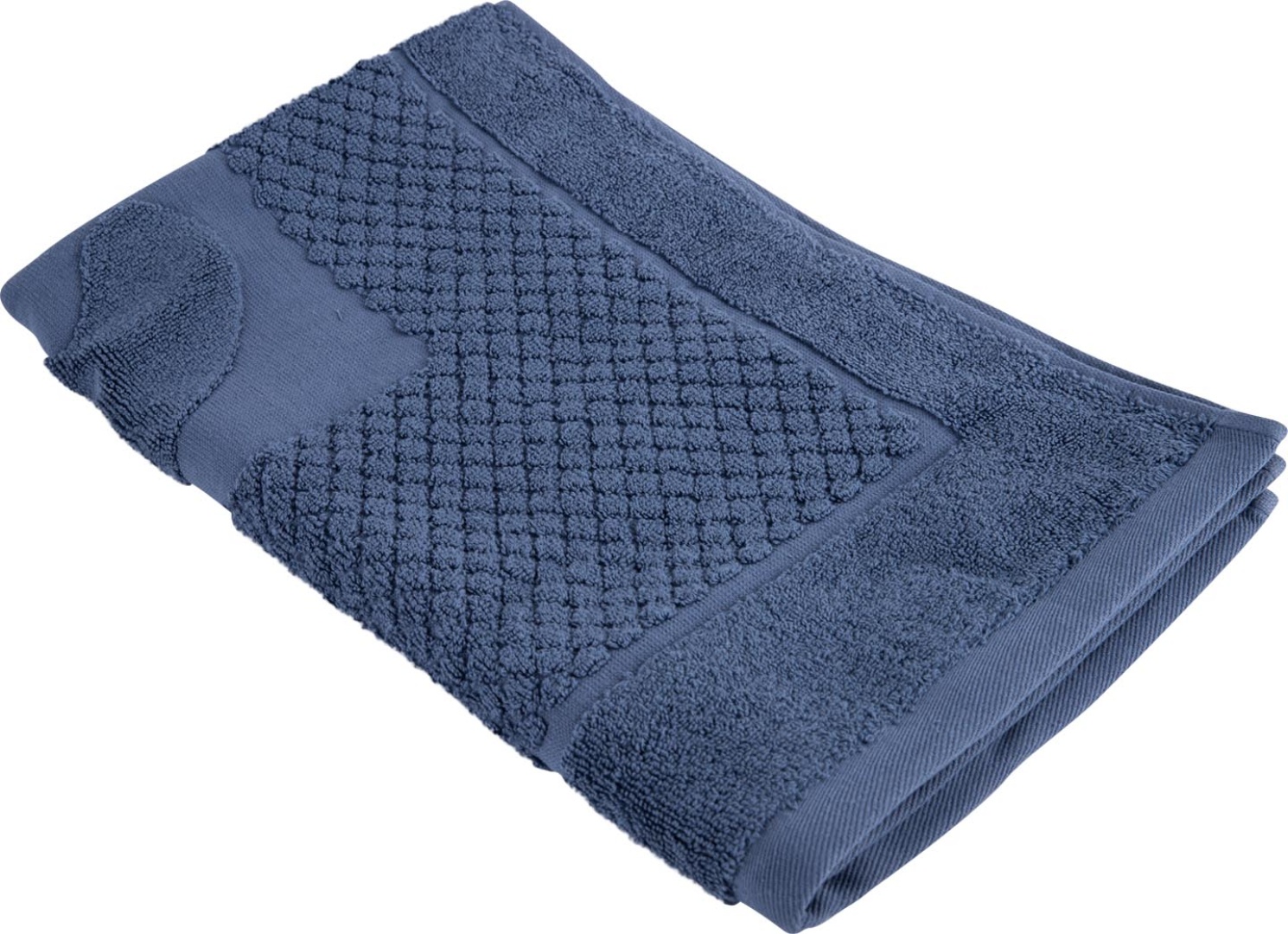 Полотенце для ног GM Textile махровое голубой 50х70 - Фото 1
