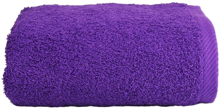 Полотенце банное GM Textile махровое фиолетовый 70x140 - Фото 1