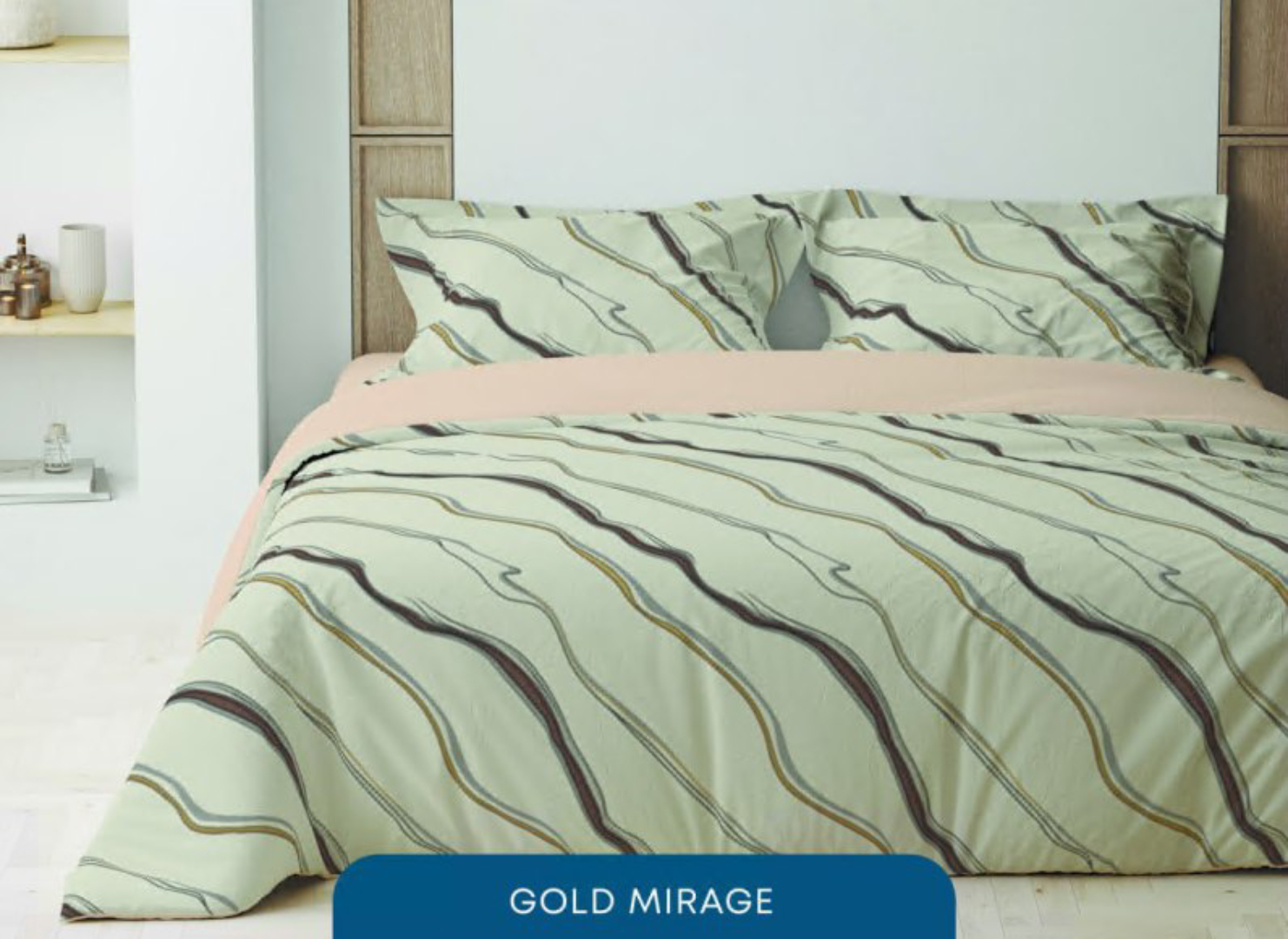Комплект постельного белья ТЕП Happy Sleep Gold Mirage (2-03796_31874) - Фото 1