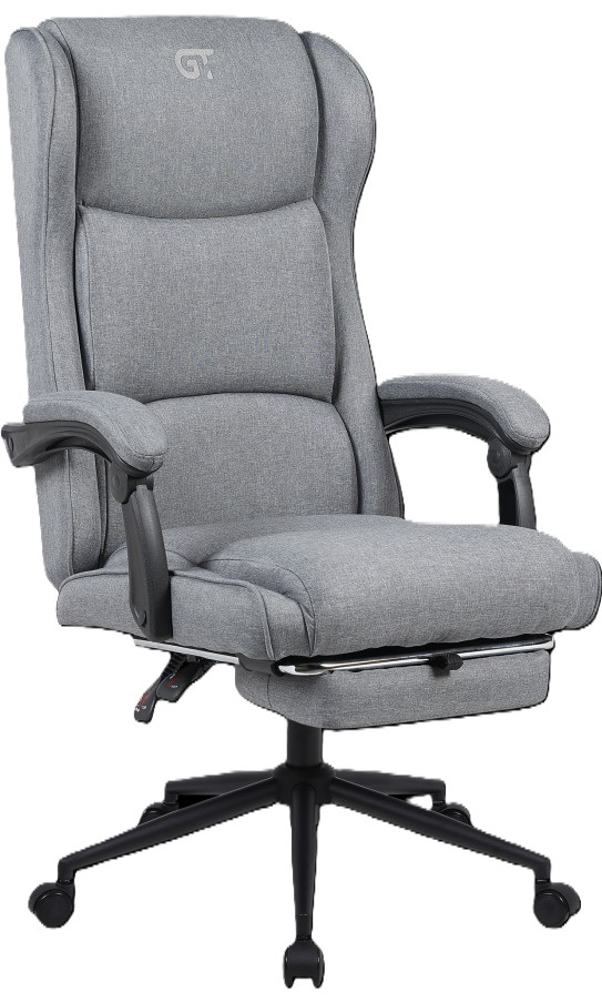 Кресло для геймеров GT Racer X-5992 Fabric Gray - Фото 1