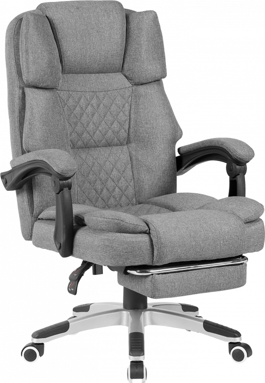 Кресло офисное GT Racer B-2514 Fabric Dark Gray - Фото 1