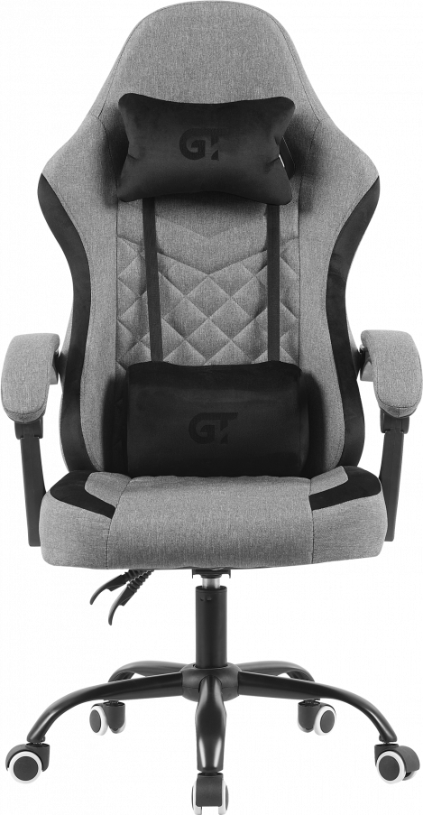Кресло для геймеров GT Racer X-2729 Fabric Dark Gray - Фото 1
