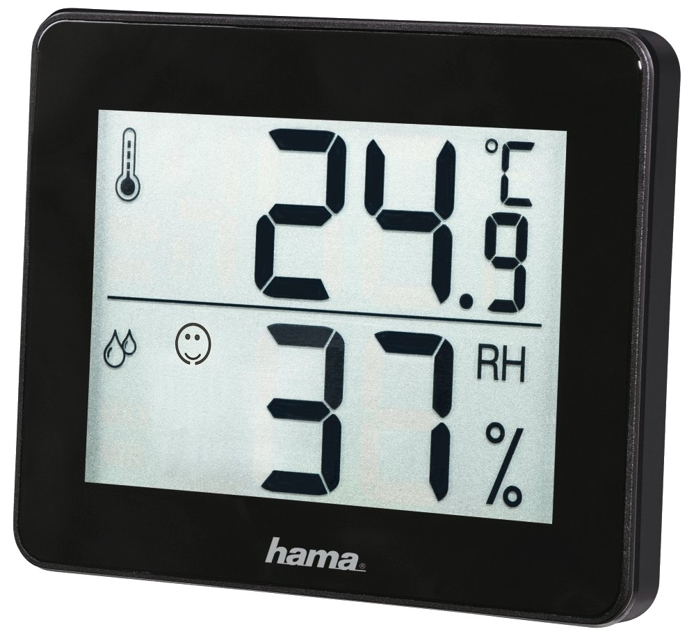 Метеостанция Hama TH-130 Black (00186361) - Фото 1