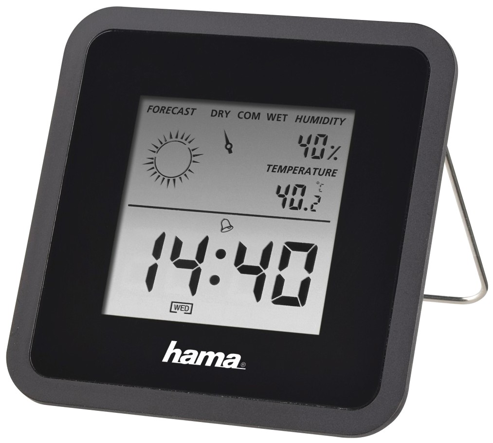 Уценка - Метеостанция Hama TH-50 Black (00186370) - Фото 1