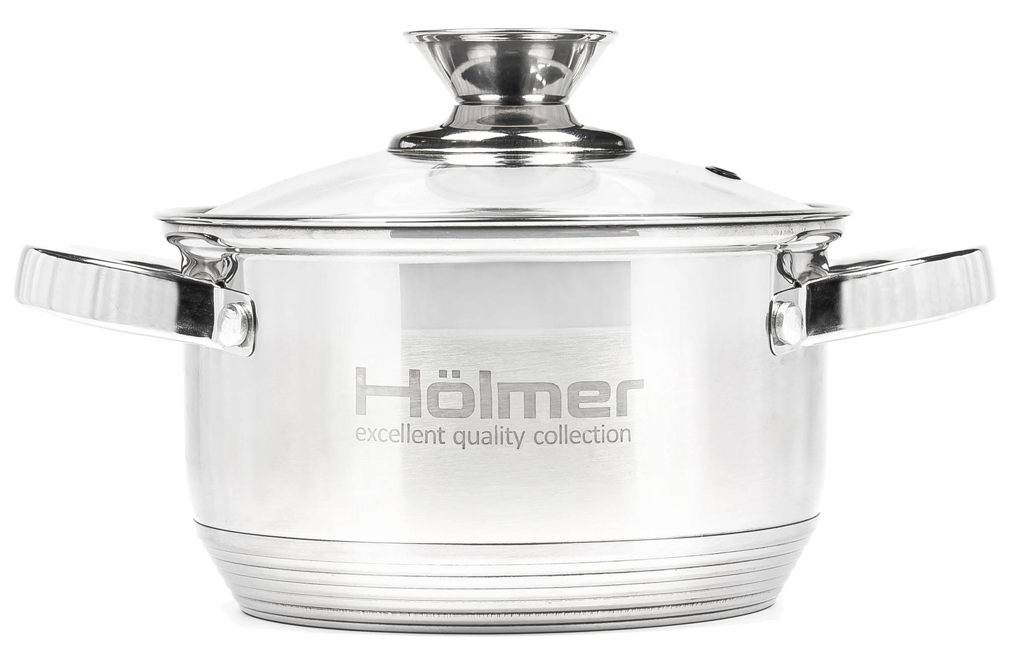 Кастрюля Holmer CR-12519-SS - Фото 1