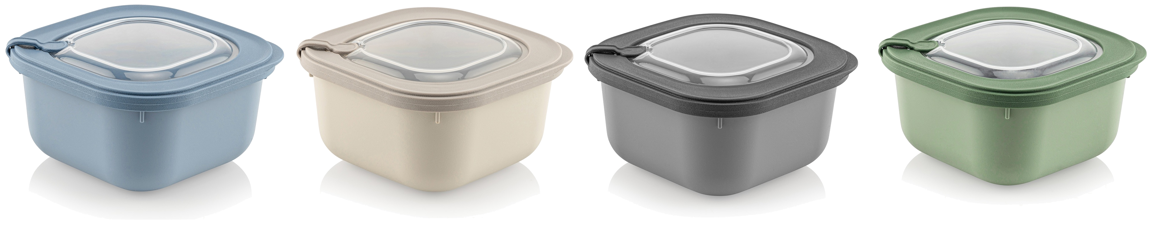 Емкость для хранения Idea Home Elegant Box MIX 1.1л в ассортименте (00692) - Фото 1