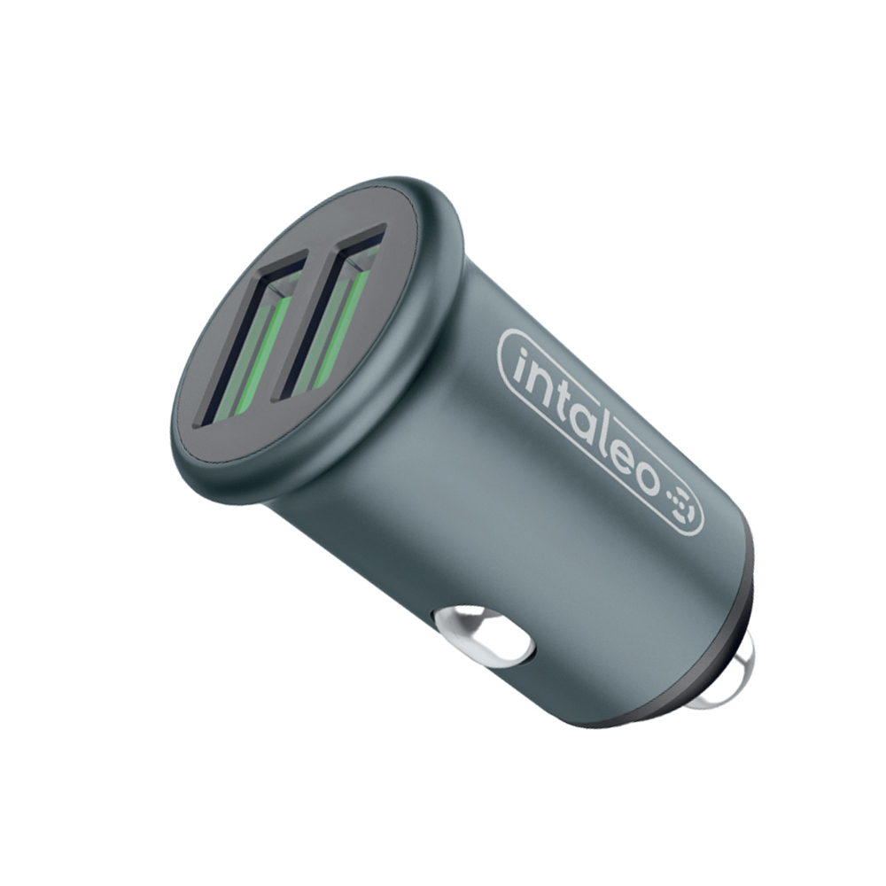 Автомобильное зарядное устройство Intaleo CCG482 (2USB4,8A) Gray - Фото 1