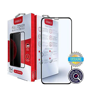 Защитное стекло для смартфона PowerPlant Full Screen for Apple iPhone 12/12 Pro Black (GL609291) - Фото 1