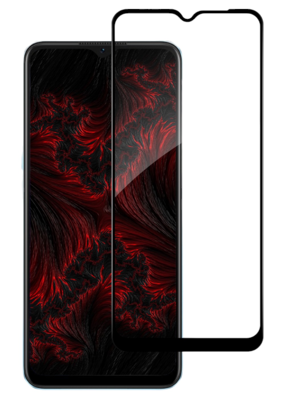 Защитное стекло для смартфона Intaleo Full Glue for Oppo A57S (1283126576737) - Фото 1