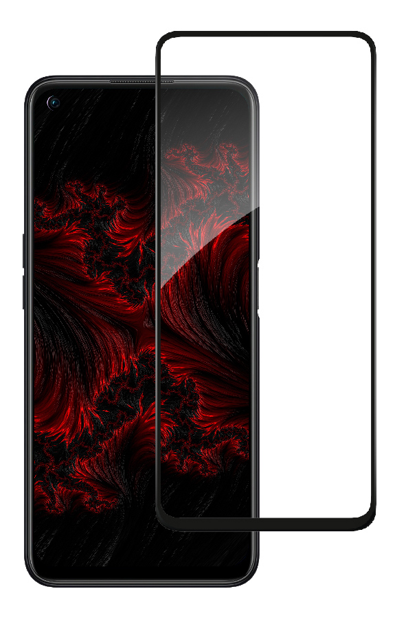 Защитное стекло для смартфона Intaleo Full Glue for Oppo A76 4G Black (1283126528880) - Фото 1