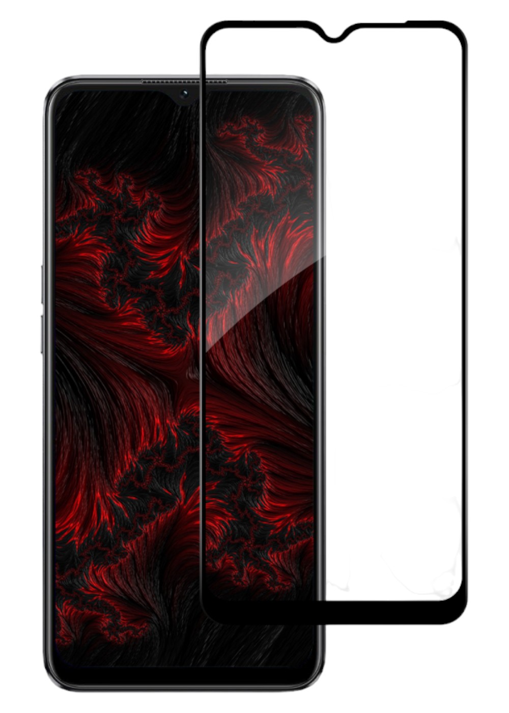 Защитное стекло для смартфона Intaleo Full Glue for Oppo A77S Black (1283126576805) - Фото 1