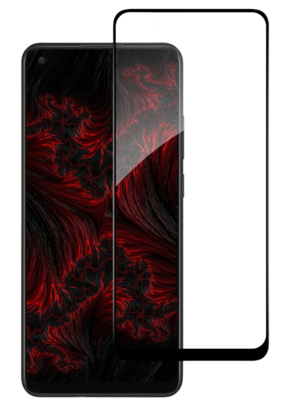Защитное стекло для смартфона Intaleo Full Glue for Oppo A78 4G (1283126582912) - Фото 1