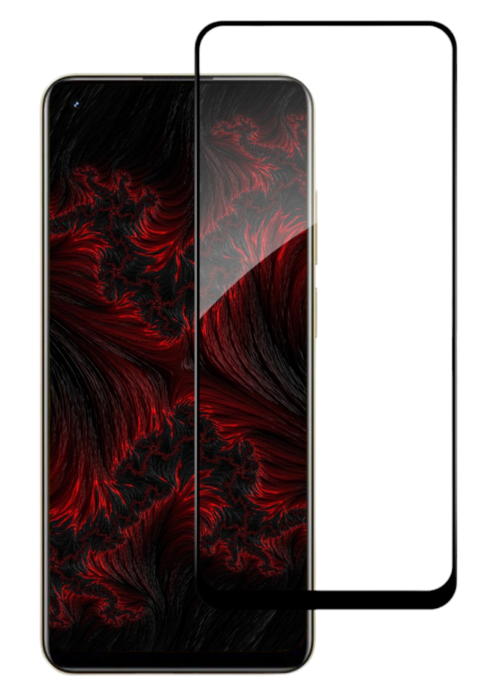 Защитное стекло для смартфона Intaleo Full Glue for Realme 11 4G Black (1283126581977) - Фото 1
