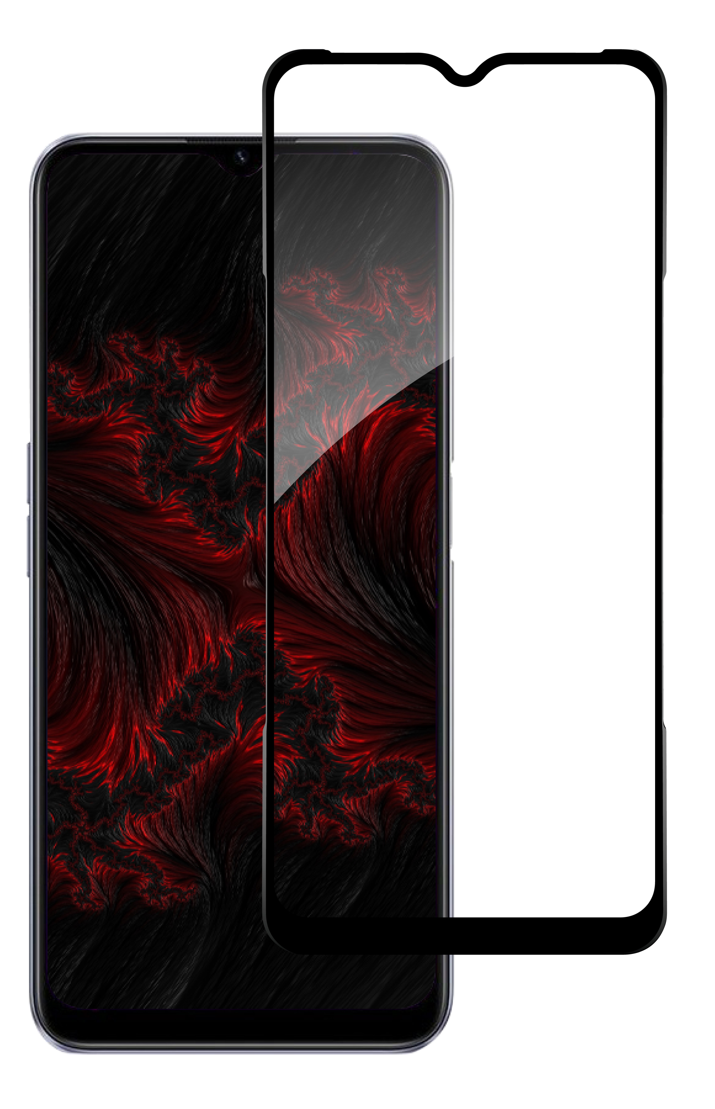 Защитное стекло для смартфона Intaleo Full Glue for RealMe C31 Black (1283126540752) - Фото 1