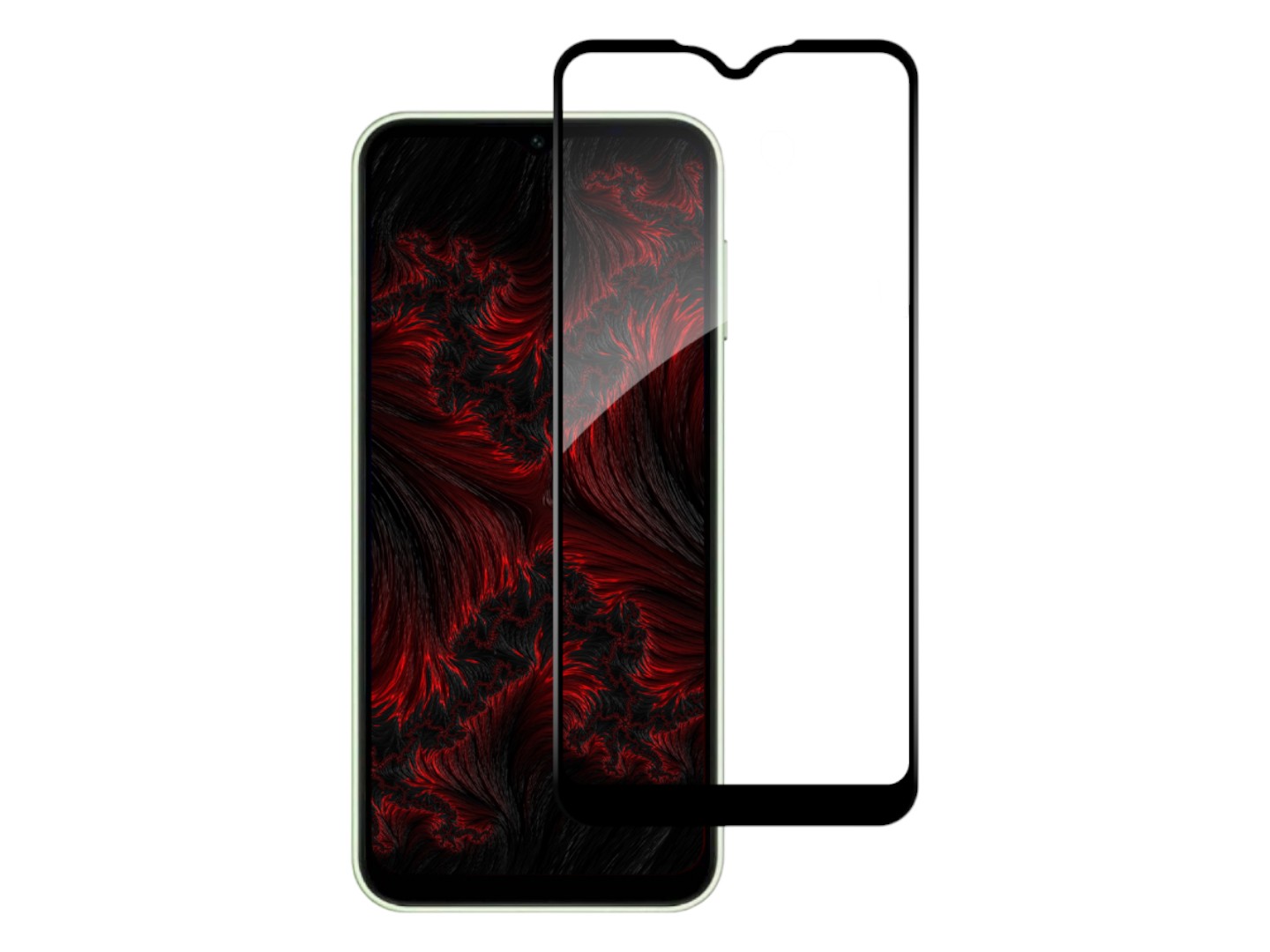 Защитное стекло для смартфона Intaleo Full Glue for Samsung A15 (1283126583063) - Фото 1
