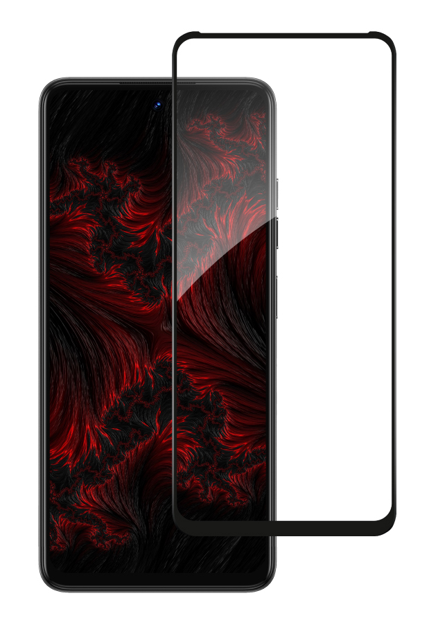 Защитное стекло для смартфона Intaleo Full Glue for Tecno Spark 20 Black (1283126589003) - Фото 1