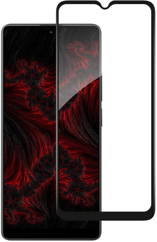 Защитное стекло для смартфона Intaleo Full Glue for Xiaomi Poco C50 Black (1283126589683) - Фото 1